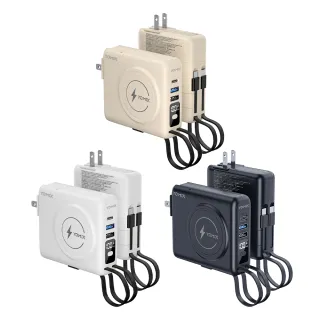 自帶插頭快充迷妳便捷旅充充電寶蘋果X小米三星通用無線移動電源 多功能無線充電行動電源旅充插頭USB充電 歷史價格詳細信息