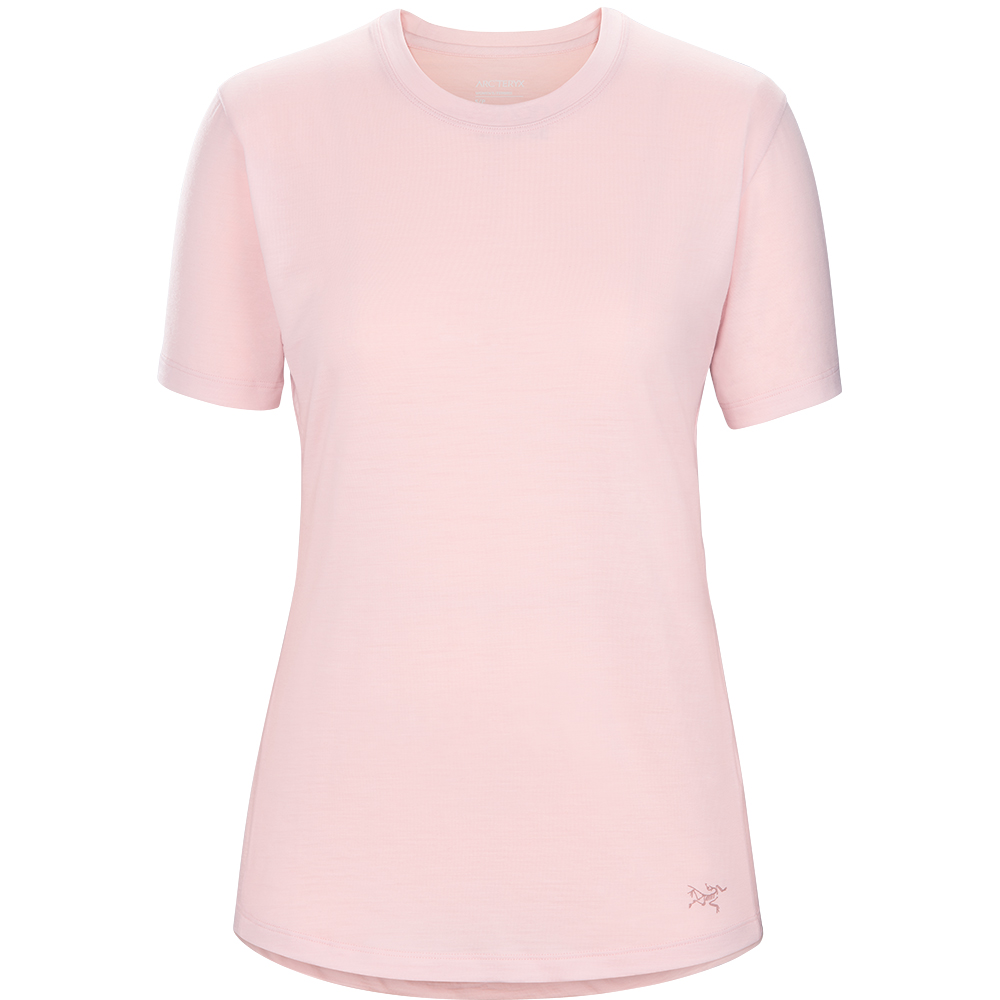 【ARCTERYX 始祖鳥】女 Lana 彈性短袖圓領防曬快乾排汗衣(美利奴混紡) X000007443-30801 黑寶石 歷史價格詳細信息