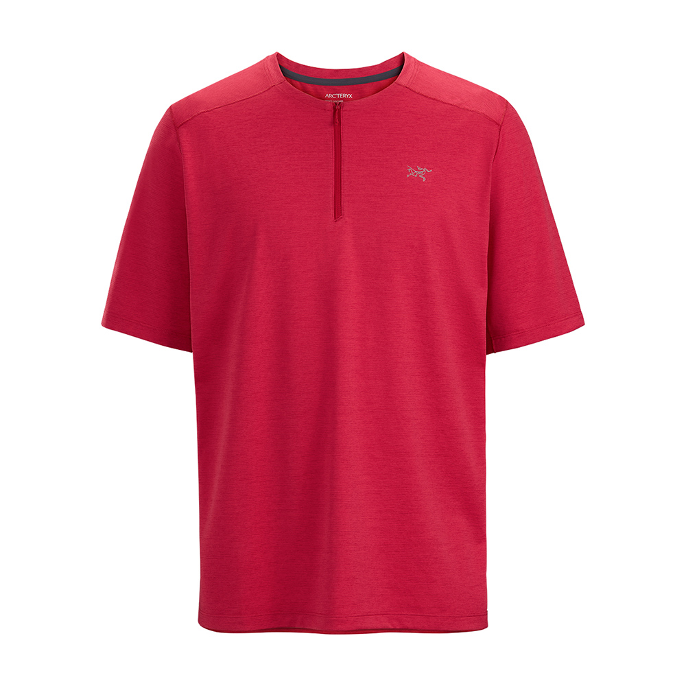【Arcteryx 始祖鳥】男 Cormac 1/4 快乾短袖圓領衫(鶴立雜紅) 價格比較,價格查詢,歷史價格詳細信息
