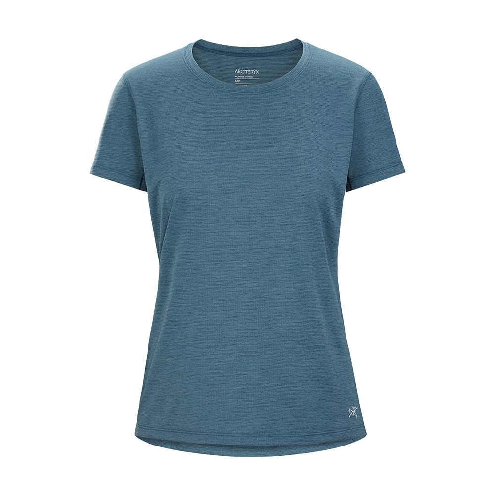 【ARC'TERYX 始祖鳥 女 Taema快乾短袖圓領衫《迷惑雜藍》】29866/短T/休閒短袖 歷史價格詳細信息