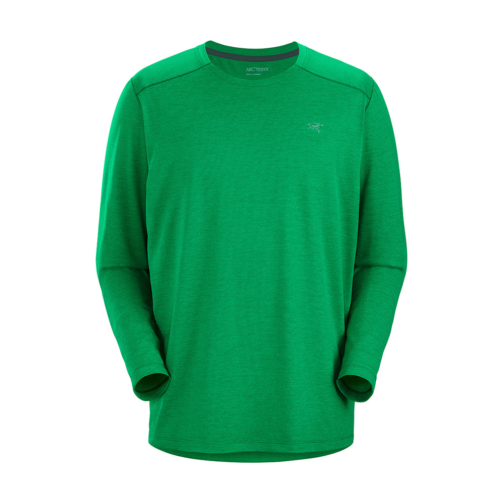 【ARC'TERYX 始祖鳥 男 Cormac快乾長袖圓領衫《雜黑》】X000007665/運動衫/T桖 歷史價格詳細信息
