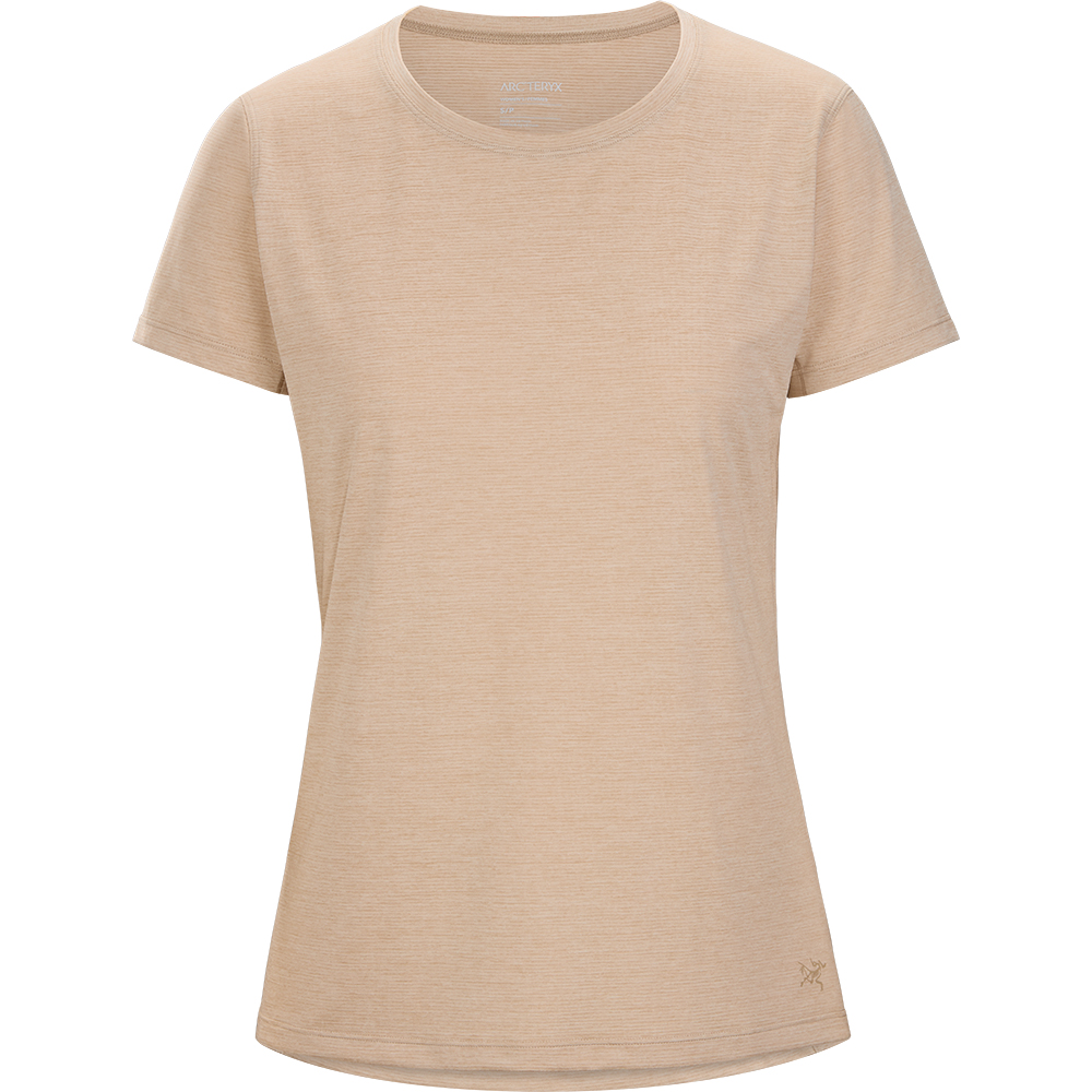 【ARCTERYX 始祖鳥】女 Skeletile 輕量透氣快乾短袖圓領排汗衣0.100%有機棉/29866 沙漠雜粉/陶醉棕 歷史價格詳細信息