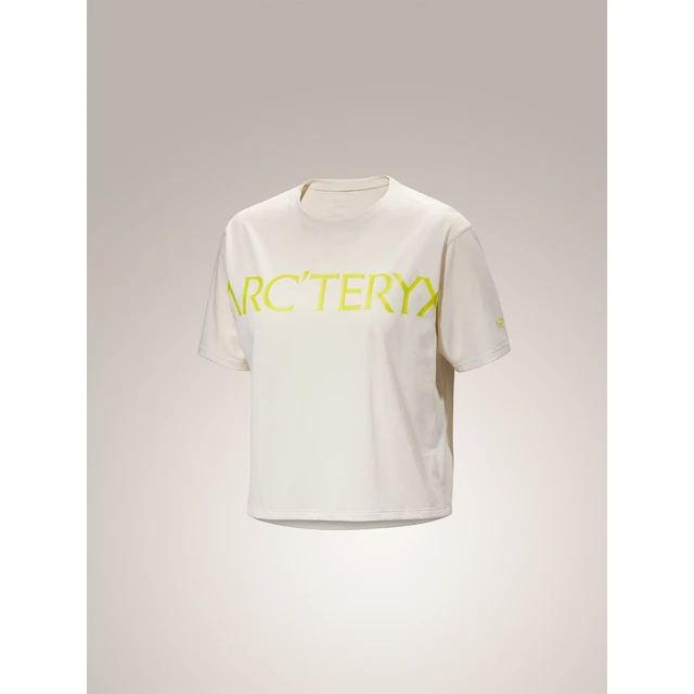 【Arcteryx 始祖鳥】女 Taema Crop Logo 快乾短袖圓領衫(音速綠) 歷史價格詳細信息