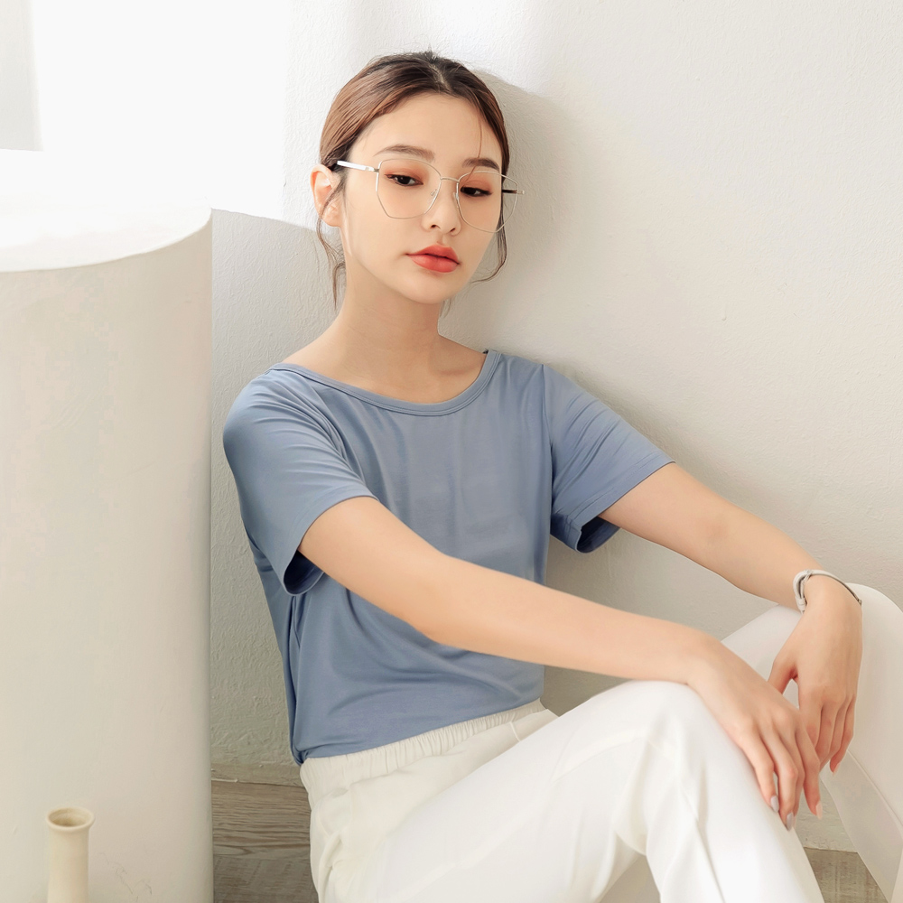 清涼莫代爾棉基本素色圓領細肩帶背心 女裝上衣 小可愛 背心 【艾瑪特Hi-Mart】 歷史價格詳細信息