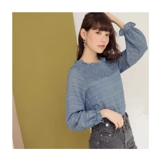 【OB 嚴選】優雅層次配色腰鬆緊A字壓褶裙 《CA2219》 歷史價格詳細信息