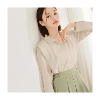 【OB 嚴選】不易皺翻領開襟條紋短袖上衣襯衫 《AB18072》 歷史價格詳細信息