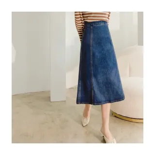 【OB 嚴選】A字打褶造型鬆緊腰牛仔短褲裙童裝 《QA1393》 歷史價格詳細信息