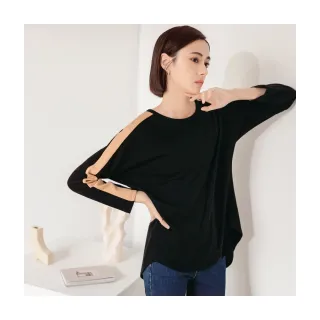 【OB 嚴選】跳色拼接印花長袖大學T 《KL1250》 歷史價格詳細信息