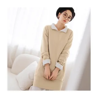 OB嚴選 長版圓領草寫英文印花長袖大學T 《AB17689》 歷史價格詳細信息