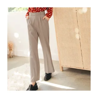 OB嚴選 不易皺造型腰頭打褶直筒西裝褲 《BA6732》 歷史價格詳細信息