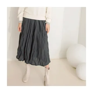 【OB 嚴選】腰圍鬆緊百褶長裙 《CA2780》 歷史價格詳細信息