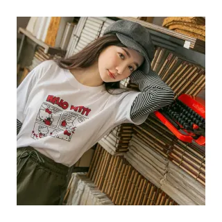 OB嚴選 純棉假兩件質感印花短袖上衣 《AB18571》 歷史價格詳細信息