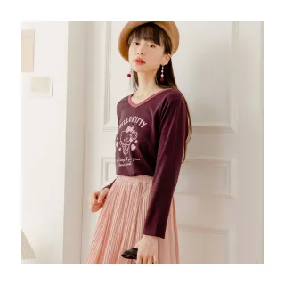 OB嚴選 KITTY妝可愛系列．純棉造型荷葉縮口袖圓領上衣 《KB1390》 歷史價格詳細信息