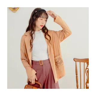 OB嚴選 KITTY妝可愛系列．純棉造型荷葉縮口袖圓領上衣 《KB1390》 歷史價格詳細信息