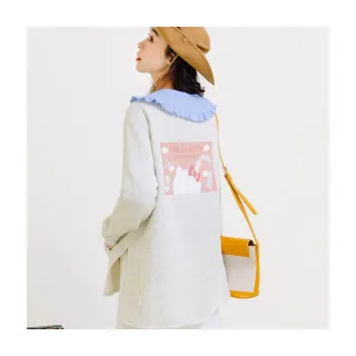 OB嚴選 玩轉百tee．KITTY環島台灣落肩造型內刷毛大學T 《KB1438》 歷史價格詳細信息