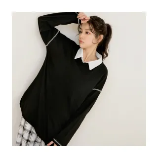 OB嚴選 高含棉車線設計寬鬆休閒長褲 《BA3603》 歷史價格詳細信息