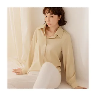 OB嚴選 微光澤造型壓條包釦翻領拋袖襯衫/上衣 《AB16497》全館現貨 歷史價格詳細信息