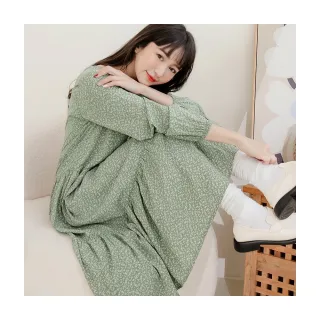 OB嚴選 清新碎花不易皺荷葉五分袖上衣 《AB18311》 歷史價格詳細信息