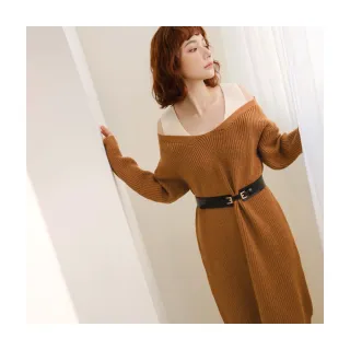 【OB 嚴選】針織肩袖釦設計連袖毛衣 《FA2934》 歷史價格詳細信息