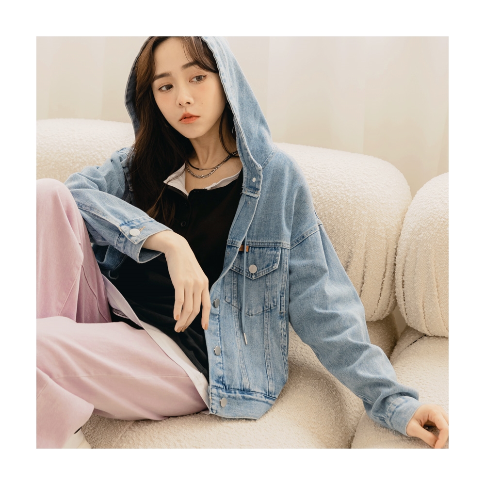 【OB 嚴選】率性水洗斜紋棉質牛仔外套 《EA3362》 歷史價格詳細信息