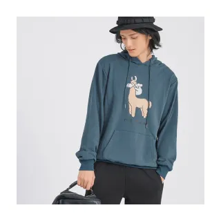 OB嚴選 情侶系列-卡通印花內刷毛帽T(女) 《KL1246》 歷史價格詳細信息