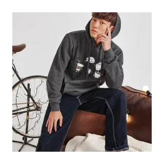 OB嚴選 情侶系列-卡通印花內刷毛帽T(女) 《KL1246》 歷史價格詳細信息