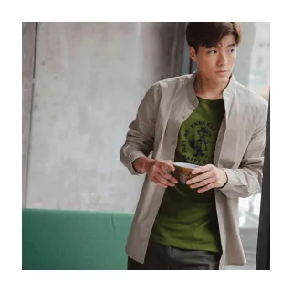 OB嚴選 美國棉快乾．情侶系列撞色滾邊印花上衣 《KL1332》 歷史價格詳細信息