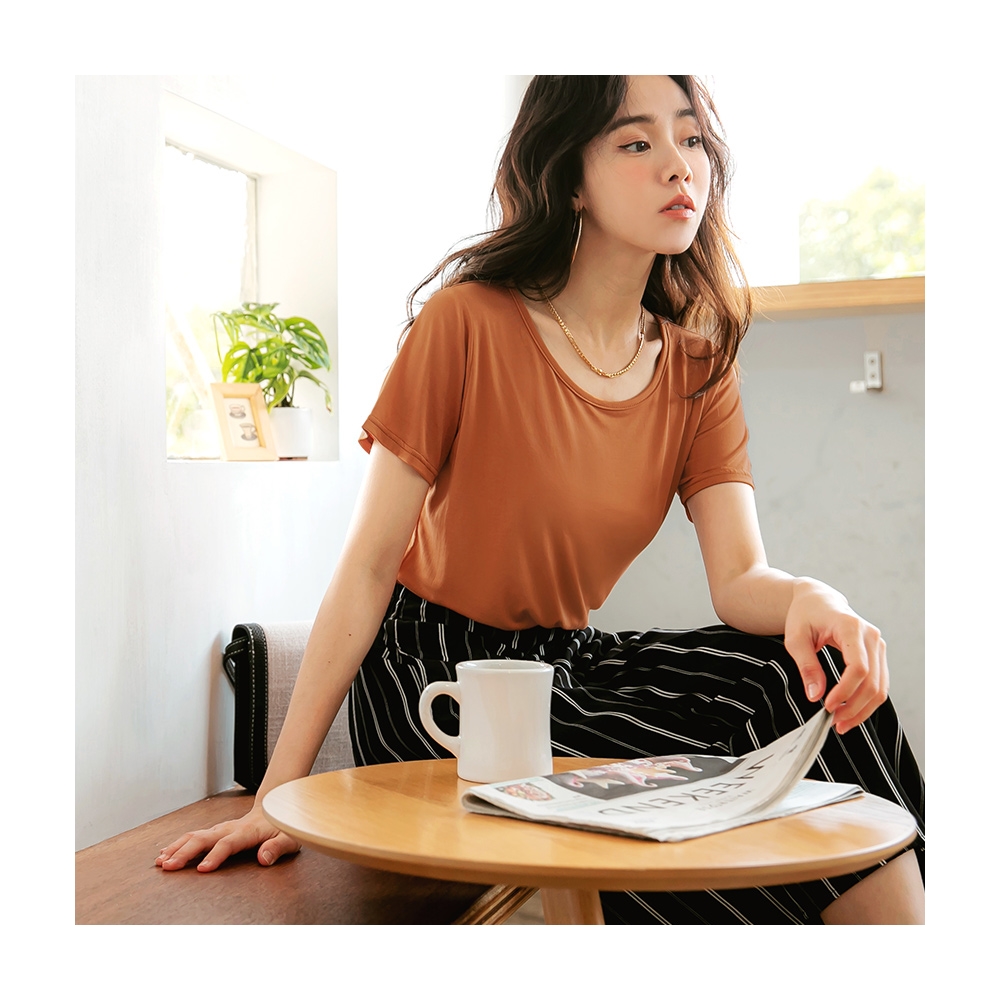 清涼莫代爾棉基本素色圓領細肩帶背心 女裝上衣 小可愛 背心 【艾瑪特Hi-Mart】 歷史價格詳細信息
