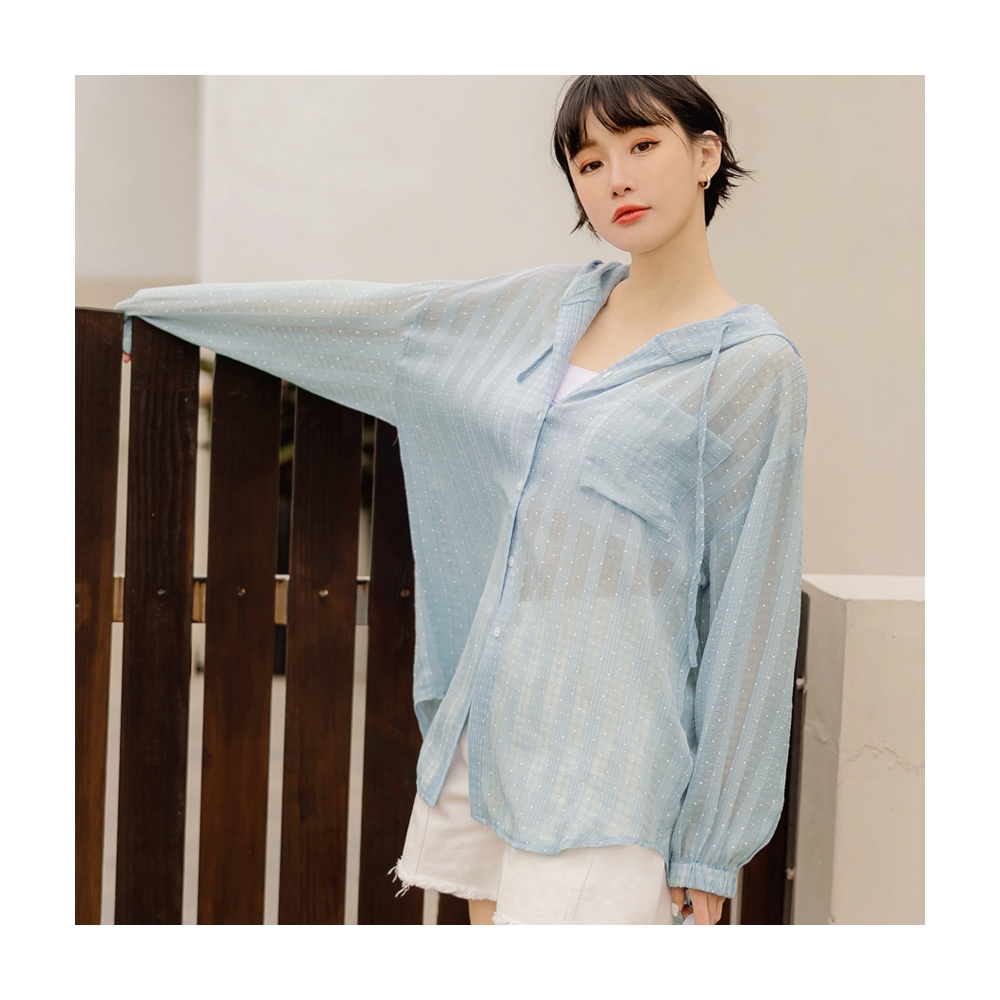 【OB 嚴選】透點點拼接假兩件哺乳上衣 《MA0226》 歷史價格詳細信息