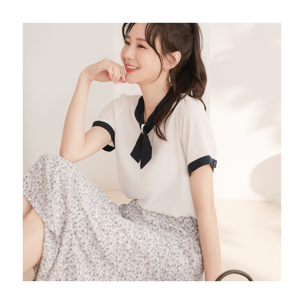 【OB 嚴選】知性雙色人字格紋假兩件針織上衣 《AB13912》 歷史價格詳細信息