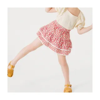 【OB 嚴選】甜美小碎花壓褶雪紡長褲童裝 《QA1430》 歷史價格詳細信息