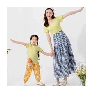 OB嚴選 彈力針織坑條撞色滾邊後交叉上衣-親子款(童) 《QA1677》 歷史價格詳細信息