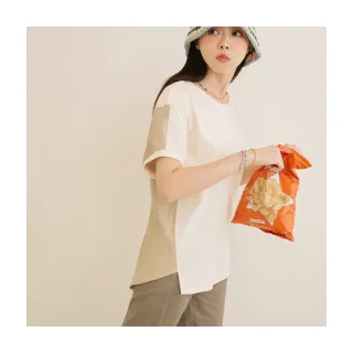 OB嚴選 純棉撞色刺繡短版圓領上衣 《AB18426》 歷史價格詳細信息
