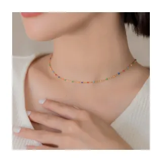 【OB 嚴選】迷你珍珠光澤貓眼石鋯石雙層項鍊 《XD0016》 歷史價格詳細信息