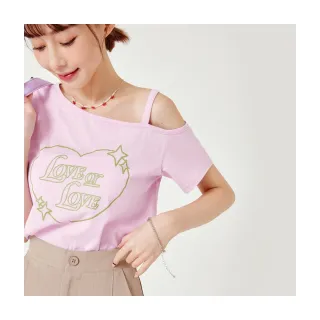 【OB 嚴選】純棉小露肩撞色印圖T恤上衣 《AB18542》 價格比較,價格查詢,歷史價格詳細信息