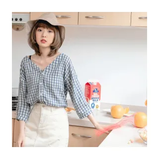 OB嚴選 質感格紋打褶長裙 《CA2807》 歷史價格詳細信息
