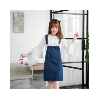 OB嚴選 高含棉刷色腰鬆緊口袋造型牛仔短褲 《BA6650》 歷史價格詳細信息