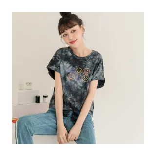 OB嚴選 扎染腰頭鬆緊抽繩休閒運動短褲 《KS0976》 歷史價格詳細信息