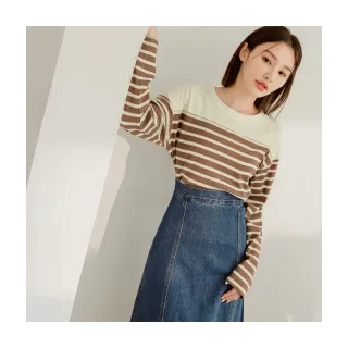 條紋華夫格衛衣男 薄款大學T男 長袖衛衣男士M-3XL春秋美式寬松圓領長袖打底衫四條杠上衣潮牌質感男士@名匯衣社男裝 歷史價格詳細信息