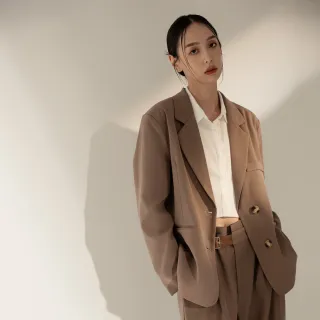 【OB 嚴選】男女共穿磨毛格紋口袋長版罩衫外套 《EA3557》 歷史價格詳細信息