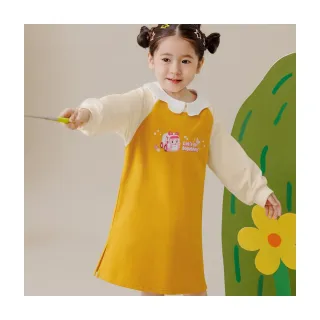 【OB 嚴選】POLI 波力．美國棉快乾撞色拼接印花圓領上衣《IP0010》 歷史價格詳細信息