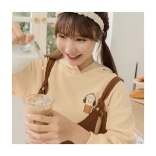 【OB 嚴選】咖啡廳家族棉質可頌相片印拋袖短版上衣 《IG0028》 歷史價格詳細信息