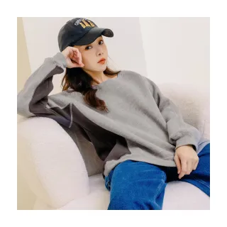 【OB 嚴選】玩轉百tee保暖內刷毛撞色拼接大學T 《AB17748》 價格比較,價格查詢,歷史價格詳細信息