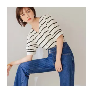 【OB 嚴選】不易皺小V領傘袖上衣 《AB18283》 歷史價格詳細信息