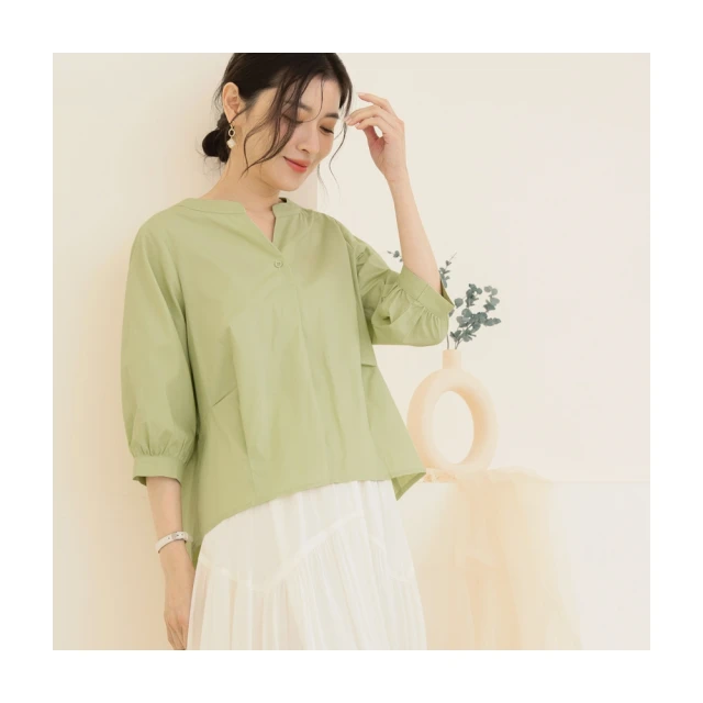 【OB 嚴選】純棉小露肩撞色印圖T恤上衣 《AB18542》 歷史價格詳細信息