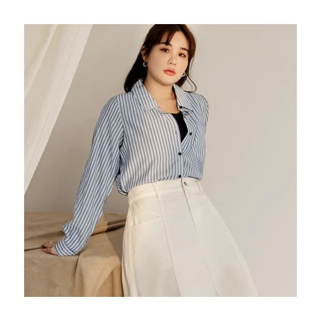 OB嚴選 雲朵自訂款-條紋針織鬆緊腰後開衩長裙 《CA2682》 歷史價格詳細信息