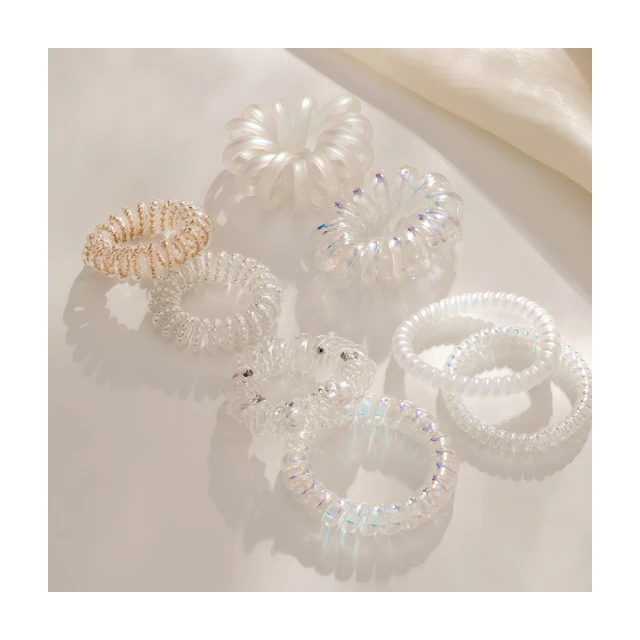 【OB 嚴選】質感光澤電話線髮圈八入組 《XF0082》 價格比較,價格查詢,歷史價格詳細信息