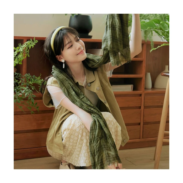 【OB 嚴選】蘇格蘭格紋親膚修身短褲裙 《BA5498》 歷史價格詳細信息