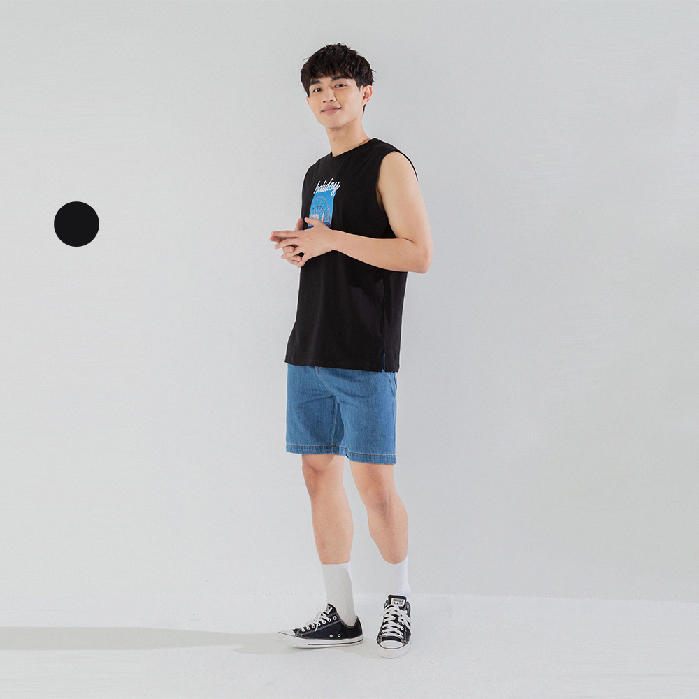 50% Fifty Percent夏日假期燙圖短版上衣-情侶款｜02383310003 歷史價格詳細信息