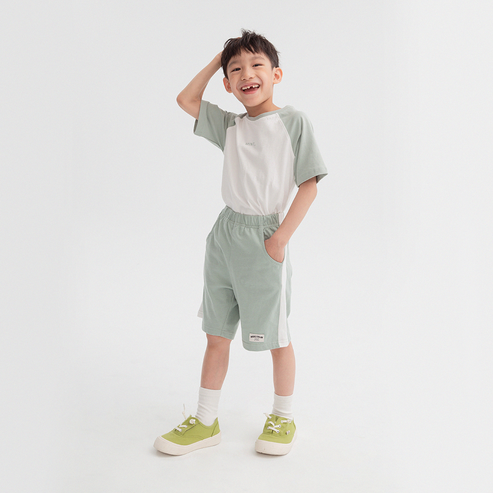 【50% FIFTY PERCENT】撞色滾邊大圓領辣妹TEE(共4色) 歷史價格詳細信息